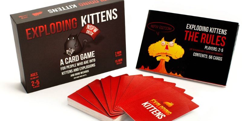 Trong cách chơi mèo nổ mỗi lá bài đều có một điểm đặc biệt riêng